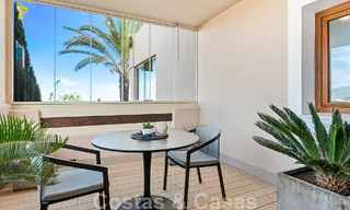 Appartement moderne rénové à vendre, avec vue sur la mer, dans un complexe fermé situé sur le nouveau Golden Mile, entre Marbella et Estepona 49544 