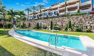 Appartement moderne rénové à vendre, avec vue sur la mer, dans un complexe fermé situé sur le nouveau Golden Mile, entre Marbella et Estepona 49552 