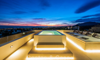 Villa design exclusive avec vue panoramique sur la mer à vendre dans un resort de golf cinq étoiles à Marbella - Benahavis 48828 