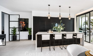 Villa design exclusive avec vue panoramique sur la mer à vendre dans un resort de golf cinq étoiles à Marbella - Benahavis 48835 