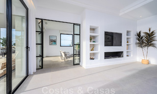 Villa design exclusive avec vue panoramique sur la mer à vendre dans un resort de golf cinq étoiles à Marbella - Benahavis 48836 