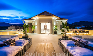 Villa design exclusive avec vue panoramique sur la mer à vendre dans un resort de golf cinq étoiles à Marbella - Benahavis 48838 