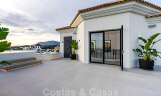 Villa design exclusive avec vue panoramique sur la mer à vendre dans un resort de golf cinq étoiles à Marbella - Benahavis 48847 
