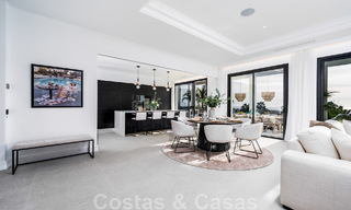 Villa design exclusive avec vue panoramique sur la mer à vendre dans un resort de golf cinq étoiles à Marbella - Benahavis 48862 