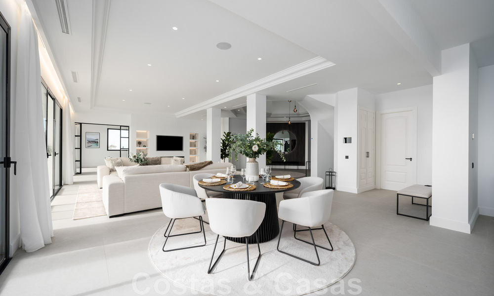 Villa design exclusive avec vue panoramique sur la mer à vendre dans un resort de golf cinq étoiles à Marbella - Benahavis 48865