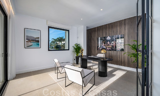 Villa design exclusive avec vue panoramique sur la mer à vendre dans un resort de golf cinq étoiles à Marbella - Benahavis 48879 