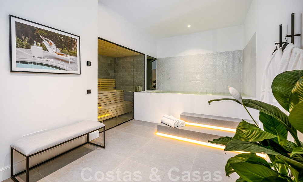 Villa design exclusive avec vue panoramique sur la mer à vendre dans un resort de golf cinq étoiles à Marbella - Benahavis 48880