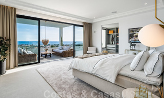 Villa design exclusive avec vue panoramique sur la mer à vendre dans un resort de golf cinq étoiles à Marbella - Benahavis 48882 