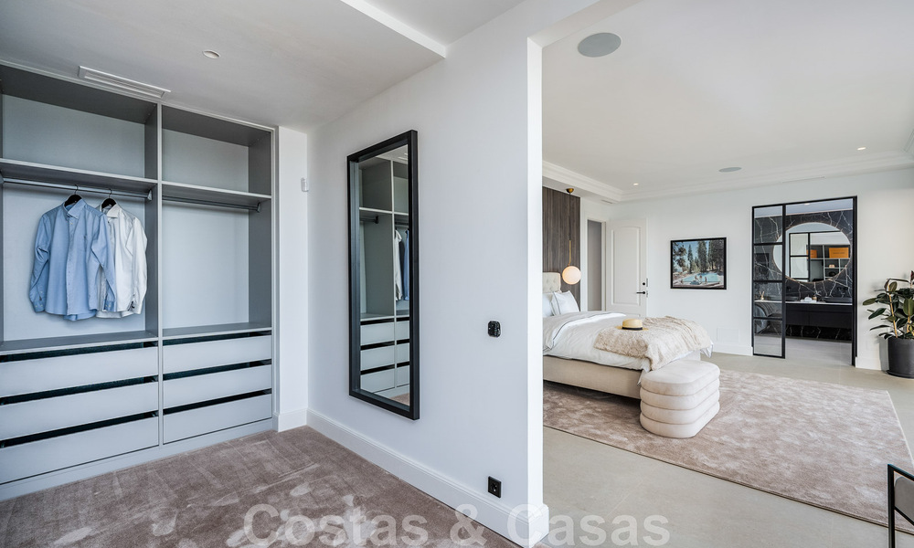 Villa design exclusive avec vue panoramique sur la mer à vendre dans un resort de golf cinq étoiles à Marbella - Benahavis 48885