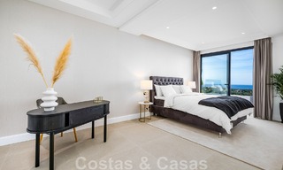 Villa design exclusive avec vue panoramique sur la mer à vendre dans un resort de golf cinq étoiles à Marbella - Benahavis 48890 