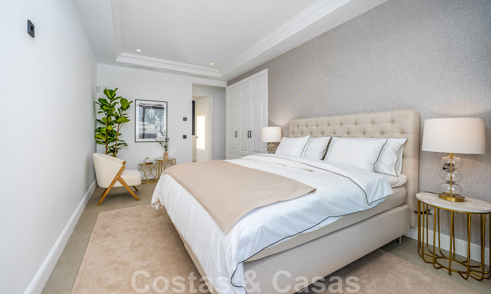 Villa design exclusive avec vue panoramique sur la mer à vendre dans un resort de golf cinq étoiles à Marbella - Benahavis 48891