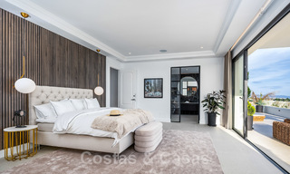 Villa design exclusive avec vue panoramique sur la mer à vendre dans un resort de golf cinq étoiles à Marbella - Benahavis 48895 