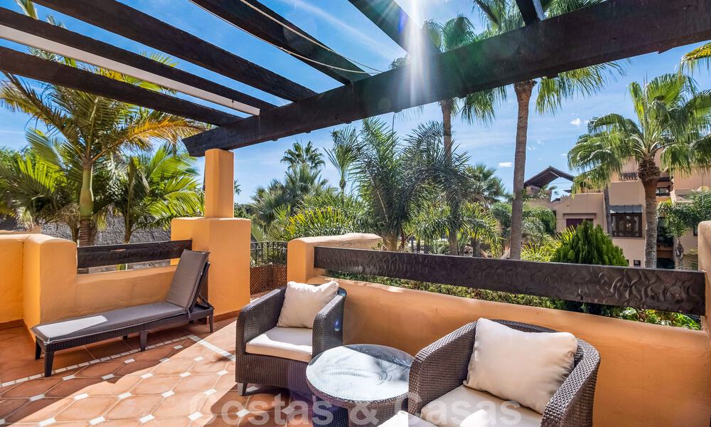 Appartement de 3 chambres à vendre dans une urbanisation exclusive et fermée sur le front de mer à San Pedro, Marbella 49642