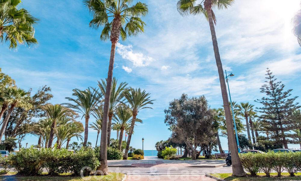 Appartement de 3 chambres à vendre dans une urbanisation exclusive et fermée sur le front de mer à San Pedro, Marbella 49655