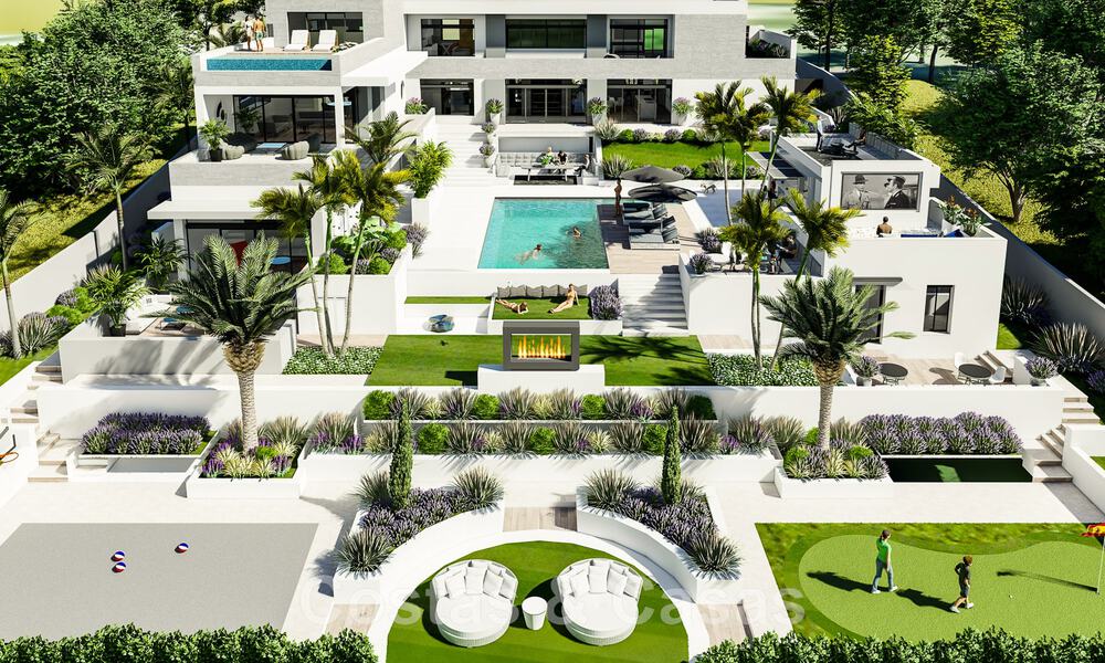 Parcelle + projet d'une villa sophistiquée à vendre située dans la très exclusive communauté fermée de Sotogrande, Costa del Sol 49009