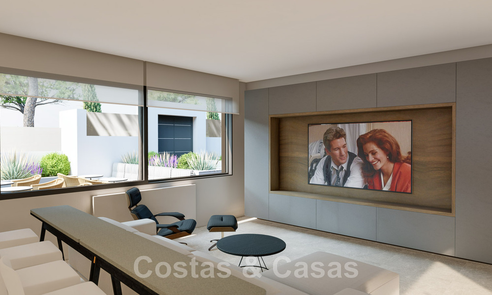 Parcelle + projet d'une villa sophistiquée à vendre située dans la très exclusive communauté fermée de Sotogrande, Costa del Sol 49015