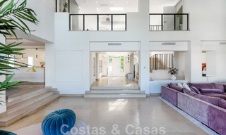 Élégante villa espagnole de luxe à vendre dans un quartier résidentiel protégé de La Quinta, Benahavis - Marbella 50386 