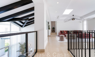 Élégante villa espagnole de luxe à vendre dans un quartier résidentiel protégé de La Quinta, Benahavis - Marbella 50420 