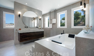 Élégante villa espagnole de luxe à vendre dans un quartier résidentiel protégé de La Quinta, Benahavis - Marbella 50433 