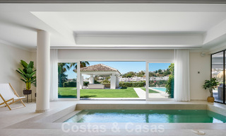 Élégante villa espagnole de luxe à vendre dans un quartier résidentiel protégé de La Quinta, Benahavis - Marbella 50455 