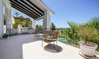 Élégante villa espagnole de luxe à vendre dans un quartier résidentiel protégé de La Quinta, Benahavis - Marbella 50456 