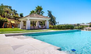 Élégante villa espagnole de luxe à vendre dans un quartier résidentiel protégé de La Quinta, Benahavis - Marbella 50458 