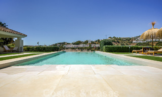 Élégante villa espagnole de luxe à vendre dans un quartier résidentiel protégé de La Quinta, Benahavis - Marbella 50461 