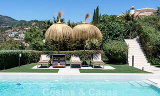 Élégante villa espagnole de luxe à vendre dans un quartier résidentiel protégé de La Quinta, Benahavis - Marbella 50464 