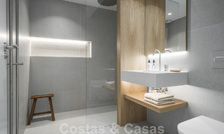 2 appartements exclusifs à vendre avec terrasse spacieuse, piscine privée et vue sur la montagne de La Concha à Nueva Andalucia, Marbella 50111 