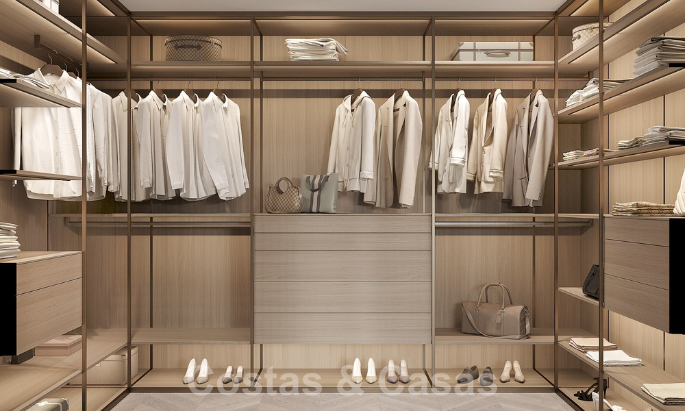 Villa de luxe de style méditerranéen à vendre à côté du terrain de golf de Las Brisas, dans la vallée du golf de Nueva Andalucia, à Marbella 50241