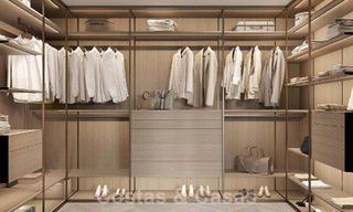 Villa de luxe de style méditerranéen à vendre à côté du terrain de golf de Las Brisas, dans la vallée du golf de Nueva Andalucia, à Marbella 50241 