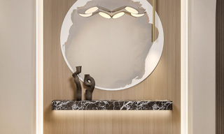 Villa de luxe de style méditerranéen à vendre à côté du terrain de golf de Las Brisas, dans la vallée du golf de Nueva Andalucia, à Marbella 50248 