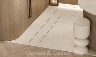 Villa de luxe de style méditerranéen à vendre à côté du terrain de golf de Las Brisas, dans la vallée du golf de Nueva Andalucia, à Marbella 50270 