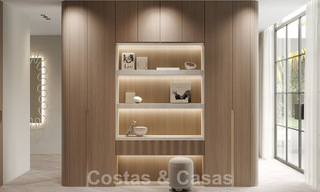 Villa de luxe de style méditerranéen à vendre à côté du terrain de golf de Las Brisas, dans la vallée du golf de Nueva Andalucia, à Marbella 50276 