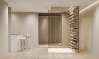 Villa de luxe de style méditerranéen à vendre à côté du terrain de golf de Las Brisas, dans la vallée du golf de Nueva Andalucia, à Marbella 50282 