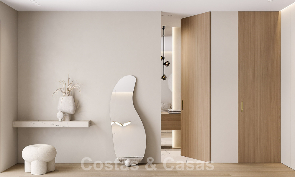 Villa de luxe de style méditerranéen à vendre à côté du terrain de golf de Las Brisas, dans la vallée du golf de Nueva Andalucia, à Marbella 50290