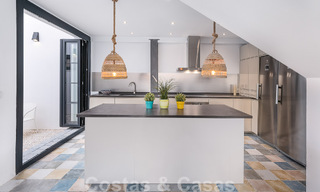 Superbe maison de ville à vendre à distance de marche de toutes les commodités dans la ville pittoresque d'Estepona 49858 
