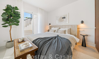 Très charmant et spacieux penthouse de luxe à vendre avec vue sur la mer depuis le solarium à La Quinta, Benahavis - Marbella 49985 