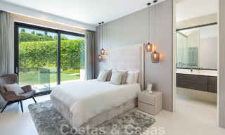 Vente d'une villa de luxe contemporaine et indépendante avec vue panoramique sur la montagne et la mer, au cœur de la Golden Mile de Marbella 49887 