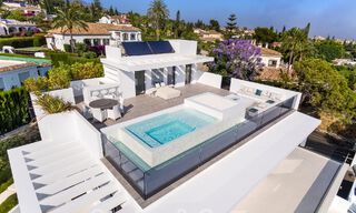 Vente d'une villa de luxe contemporaine et indépendante avec vue panoramique sur la montagne et la mer, au cœur de la Golden Mile de Marbella 49898 