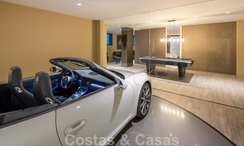 Vente d'une villa de luxe contemporaine et indépendante avec vue panoramique sur la montagne et la mer, au cœur de la Golden Mile de Marbella 49910