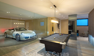 Vente d'une villa de luxe contemporaine et indépendante avec vue panoramique sur la montagne et la mer, au cœur de la Golden Mile de Marbella 49911 