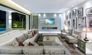 Vente d'une villa de luxe contemporaine et indépendante avec vue panoramique sur la montagne et la mer, au cœur de la Golden Mile de Marbella 49913 