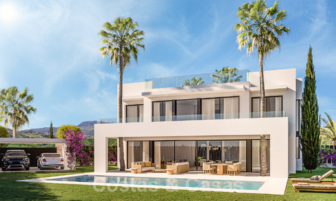 Deux prestigieuses villas de construction neuve à vendre à proximité d'un superbe club de golf sur le nouveau Golden Mile, entre Marbella et Estepona 49831