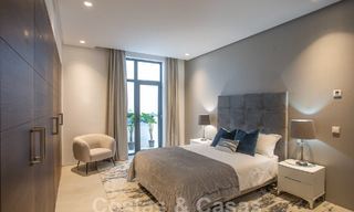 Villa moderne et luxueuse à vendre, située au centre de Marbella, à quelques pas de la plage, sur le Golden Mile 60484 