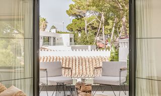 Charmante villa espagnole de luxe à vendre, entourée d'une beauté naturelle et bordant la plage des dunes à Marbella 49686 