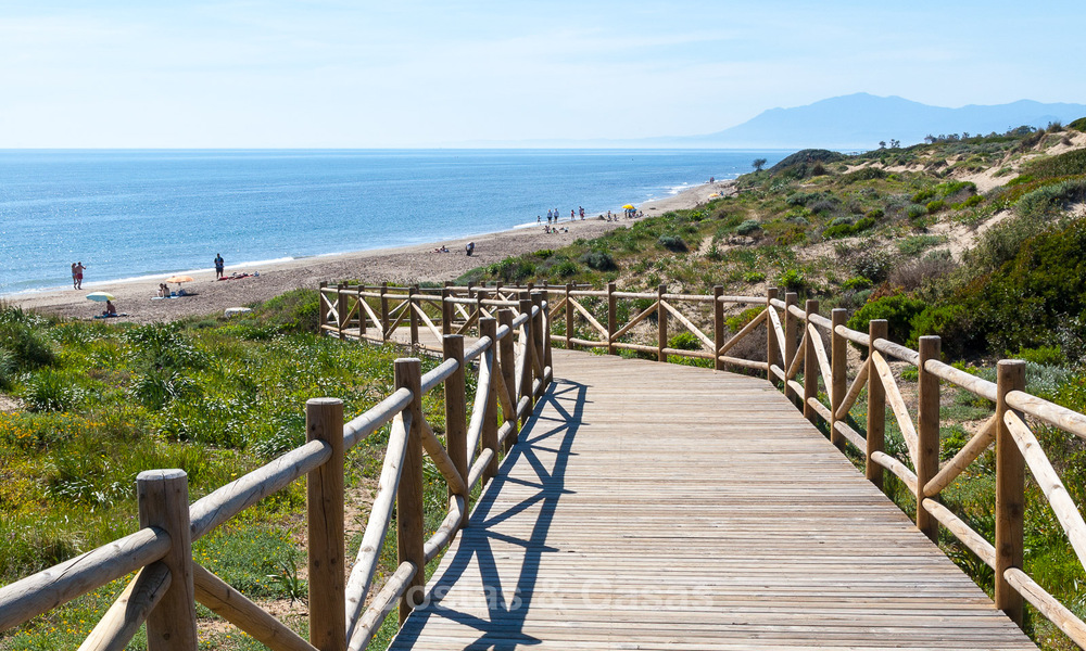 Charmante villa espagnole de luxe à vendre, entourée d'une beauté naturelle et bordant la plage des dunes à Marbella 49713