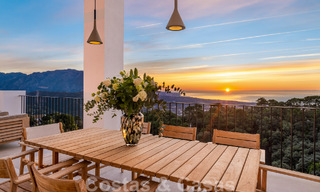 Vente d'une villa méditerranéenne de luxe avec vue imprenable sur la mer dans le complexe de golf exclusif de La Zagaleta, Benahavis - Marbella 49343 