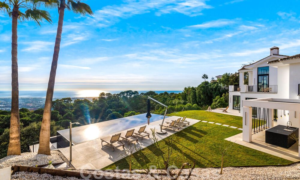 Vente d'une villa méditerranéenne de luxe avec vue imprenable sur la mer dans le complexe de golf exclusif de La Zagaleta, Benahavis - Marbella 49355