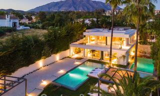 Vente d'une villa de luxe moderne au design contemporain, située à proximité de Puerto Banus, Marbella 49430 